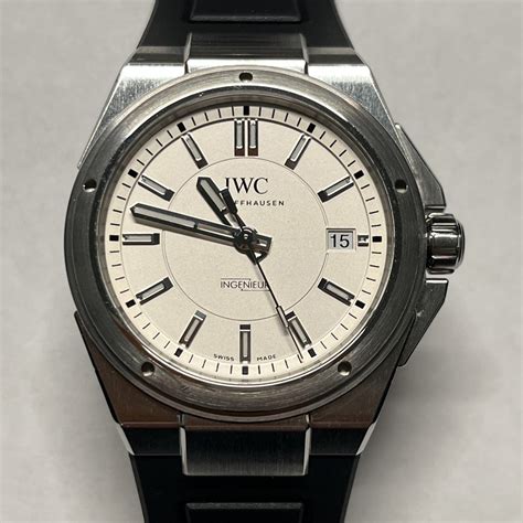 iwc rubber strap ingenieur|iwc ingenieur rubber strap.